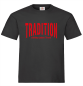 Preview: "TRADITION" T-Shirt unisex schwarz